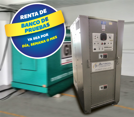 banco de pruebas en renta